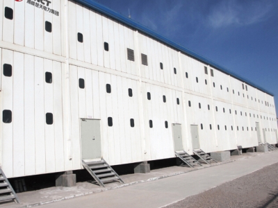 預(yù)裝式智能變電站現(xiàn)場(chǎng)鋼構(gòu)基建